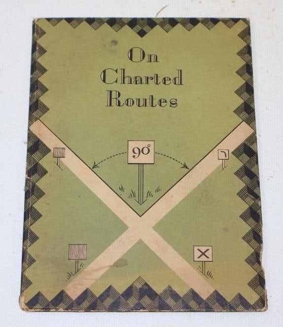 1928 Cadillac Motor Car Company On Charted Routes Booklet (1 of 3)