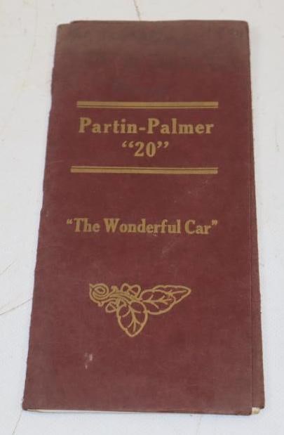 1914 Partin-Palmer (20) Dealership Brochure Booklet (1 of 3)