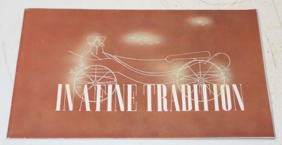1930's Lincoln V-12 Dealership Brochure Pamphlet (1 of 3)