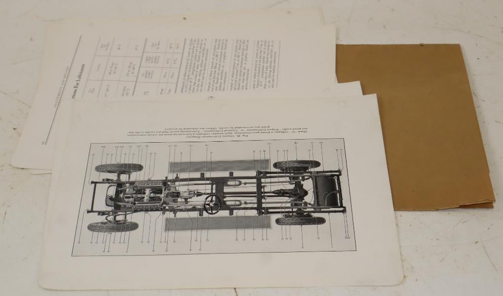 1927 Cadillac Shop Manual Adjustment Repair And Replacement Pages (1 of 2)