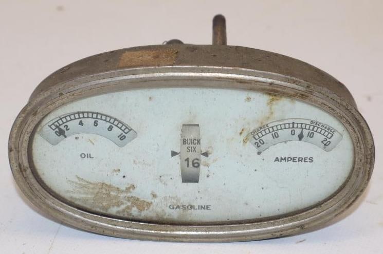 Early Buick 6 Cluster Gauge (1 of 3)