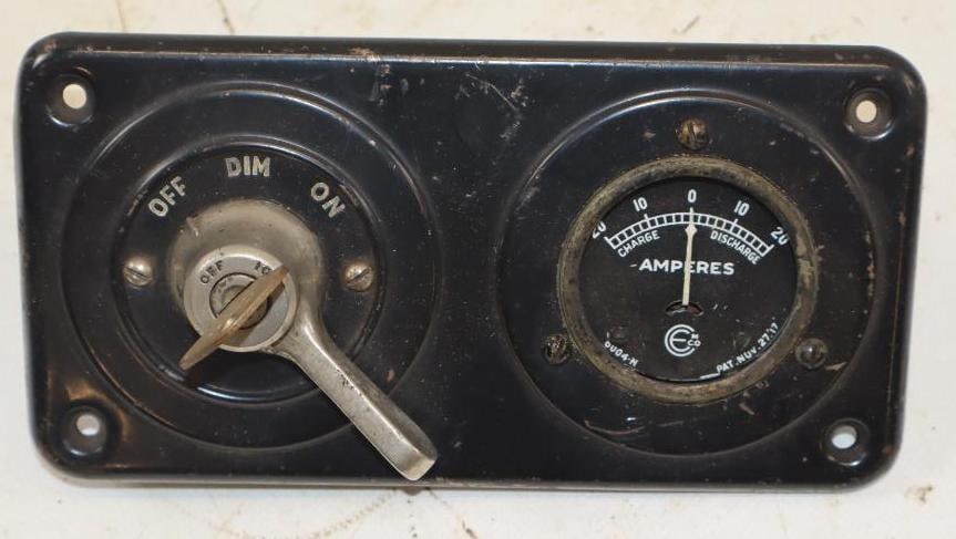 Ford Amperes and Ignition Switch With Original Key (1 of 2)