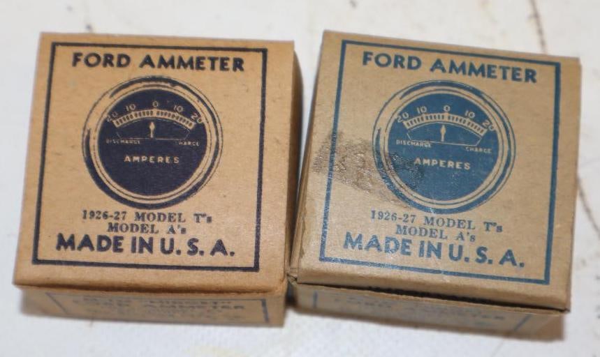 1926-1927 Ford Amperes Gauge In Original Box (1 of 4)