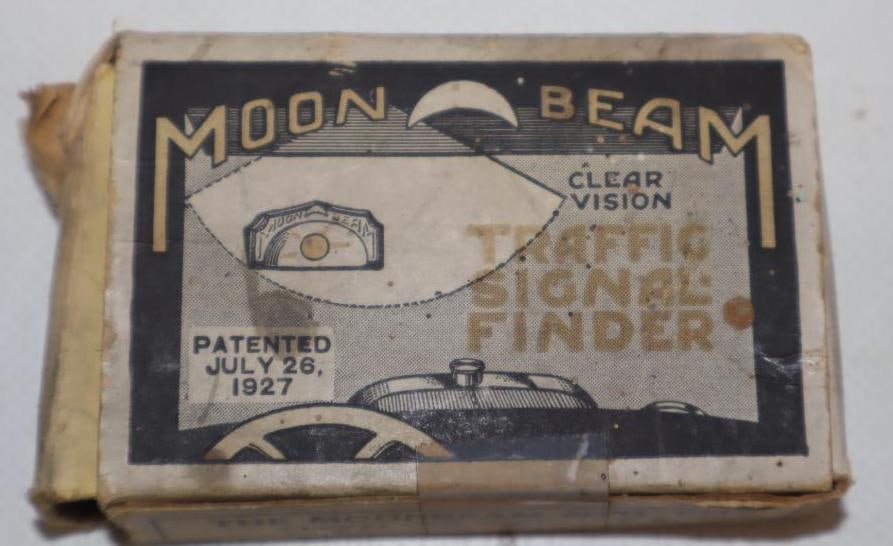 1927 Moon Beam Clear Vision Traffic Signal Finder In Original Box (1 of 4)