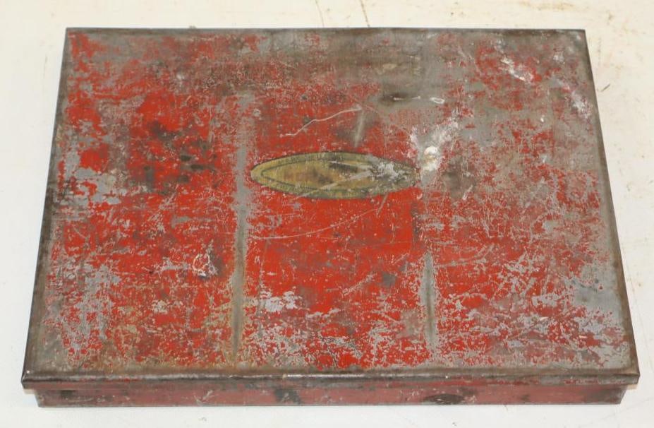1920s Gaspark Points Countertop Display: 10x7.25x1