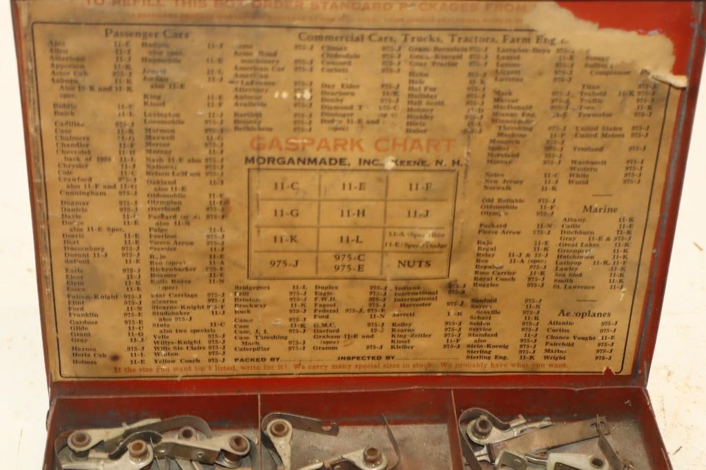 1920s Gaspark Points Countertop Display - 3
