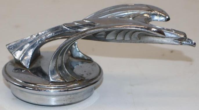 1931-32 Chevrolet Eagle Radiator Cap Hood Ornament Mascot (1 of 4)