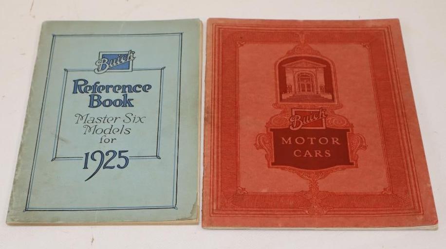 Group of 2 1920's Buick Motor Car Reference And Dealership Books (1 of 2)