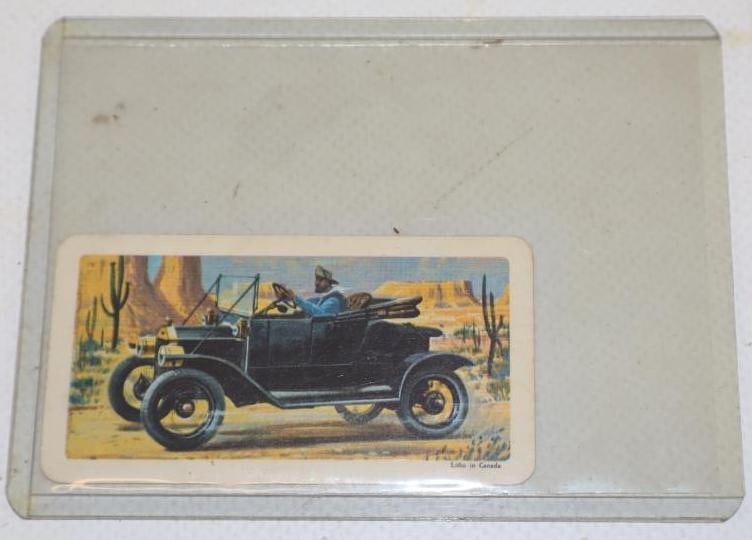 Brooke Bond Canada Early Motor Car Trading Card: 2.75x1.25