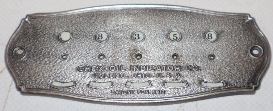 Chex-Oil Adjustable Reminder Tag: 4.25x4.5