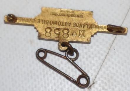 1932 Barc Cloisonne Pin Back Badge - 2