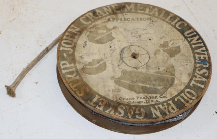 John Crane Metallic Universal Oil Pan Gasket Reel: 8.5x8.5x1