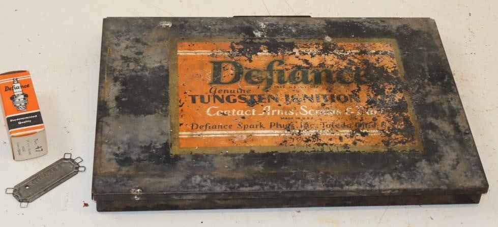 Group of 3 Defiance Spark Plug, Gap Tool and Ignition Display (1 of 5)