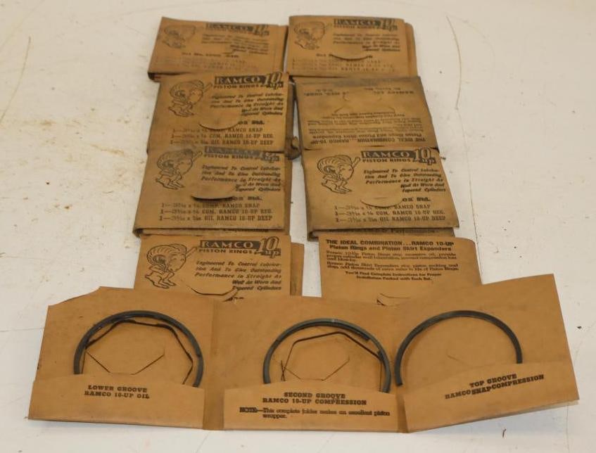 Group of 9 Ramco Piston Rings in Original Packaging (1 of 5)