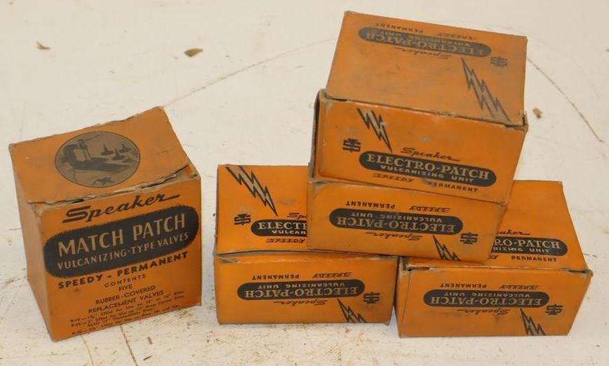 Group of 5 Speaker Electro-Patch Vulcanizing Unit in Original Boxes - 2