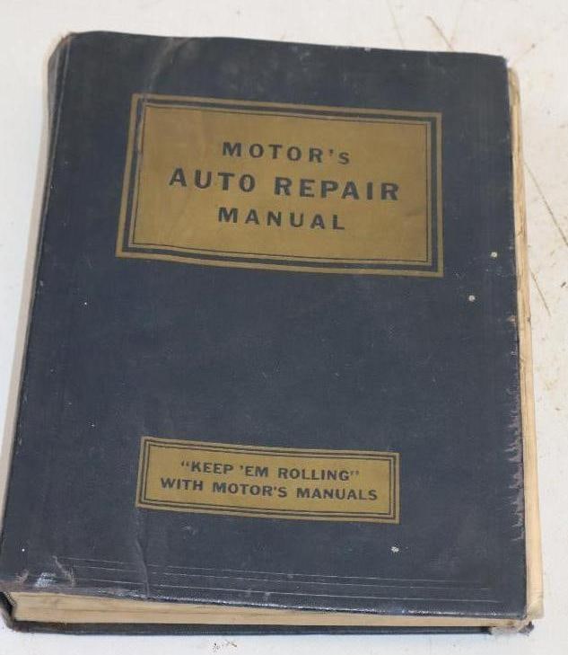 1951 Motos Auto Repair Manual (1 of 4)