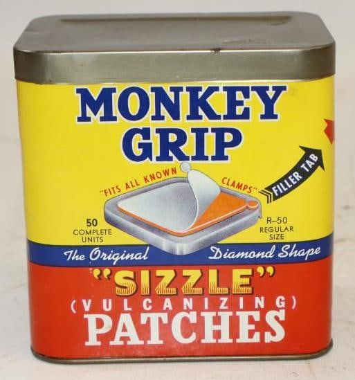 NOS Monkey Grip Sisel Vulcanizing Patches (1 of 4)