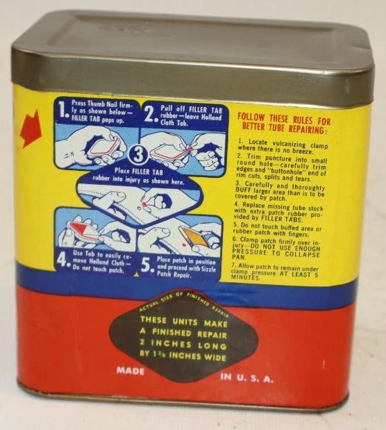 NOS Monkey Grip Sisel Vulcanizing Patches - 3