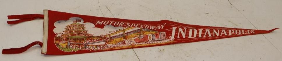 Indianapolis Motor Speedway Felt Pennant (1 of 4)