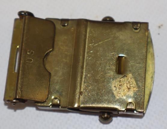 Ford Script Brass Belt Buckle - 2