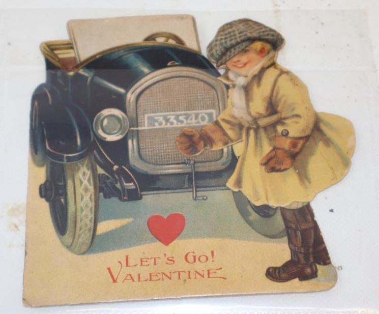 1920s German Die Cut Valentine (1 of 2)