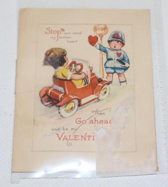 1920s Valentine With Early Pedal Car: 2.75x2.5