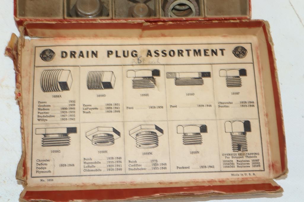 1940s Imco Drain Plug Assortment in Original Box - 4