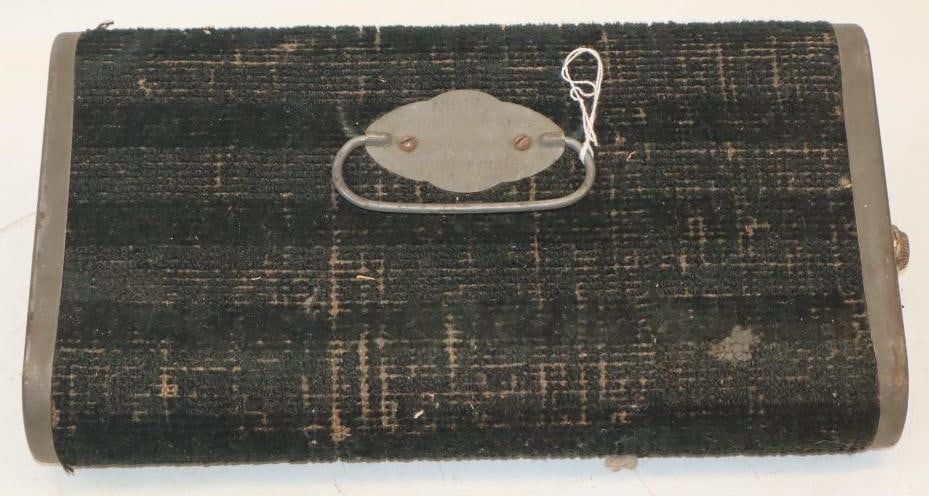 Early Automobile Car Heater: 13.5x7.5x4.5
