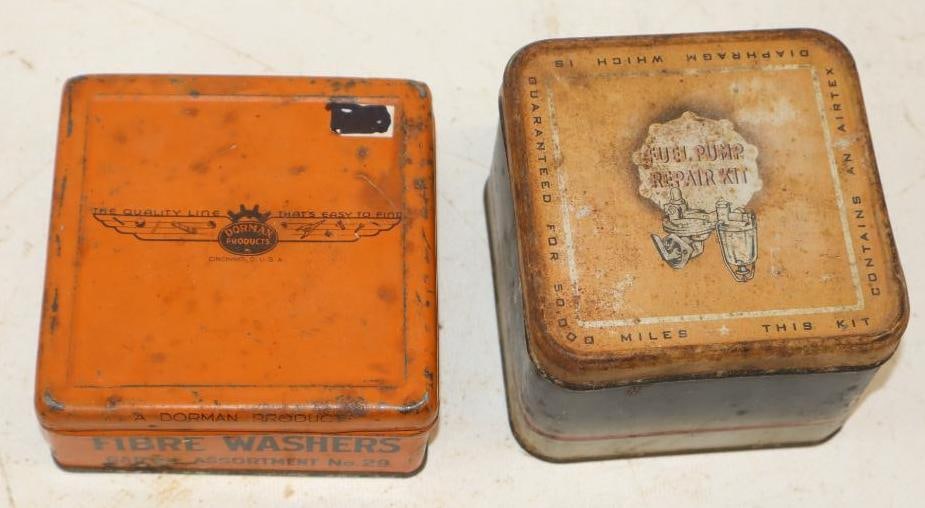 Group of 2 Automotive Related Tins (1 of 3)