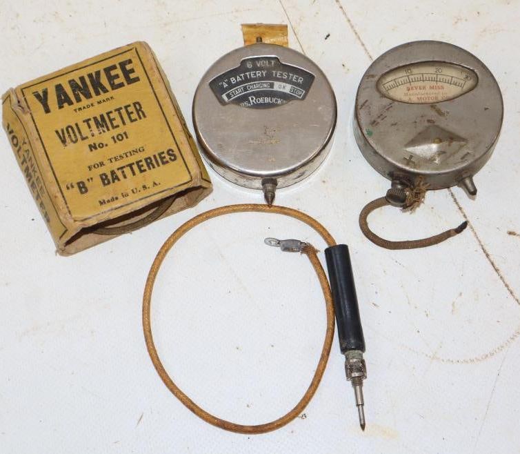 Group of 3 Automotive Battery and Bolt Testers (1 of 6)