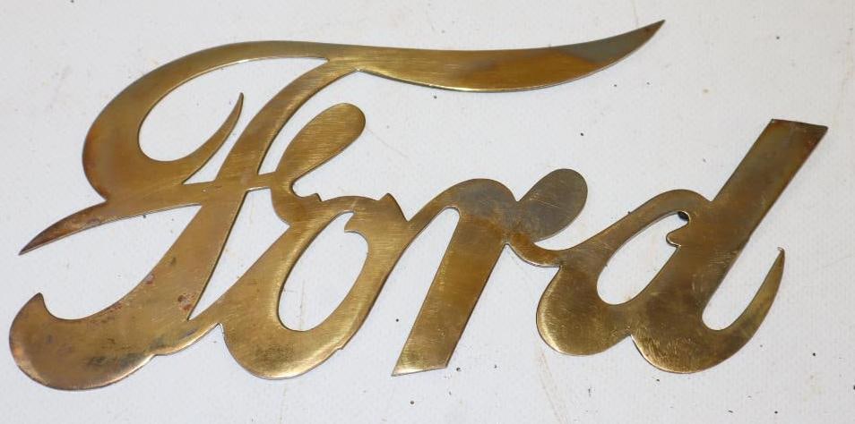 Reproduction Ford Radiator Script