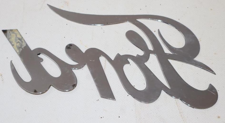 Reproduction Ford Radiator Script - 2