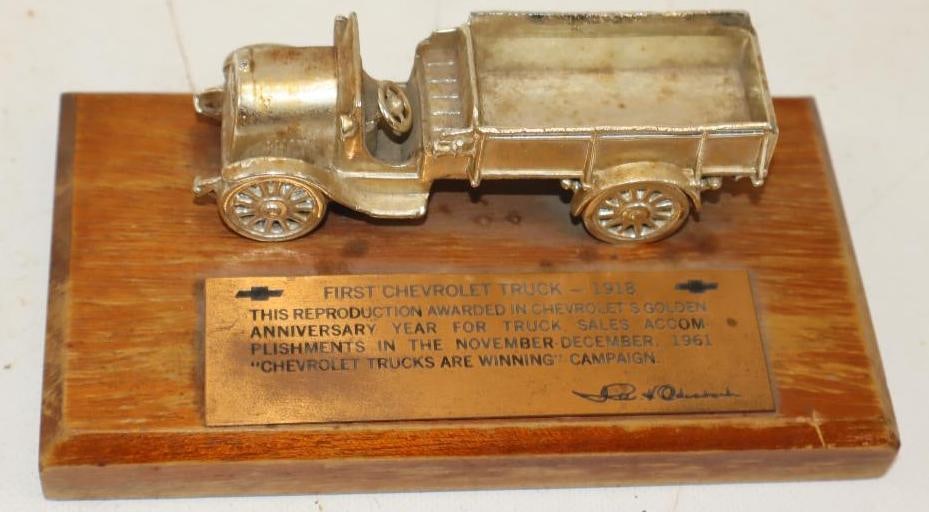 1961 Chevy Trucks Are Winning Campaign Award (1 of 3)