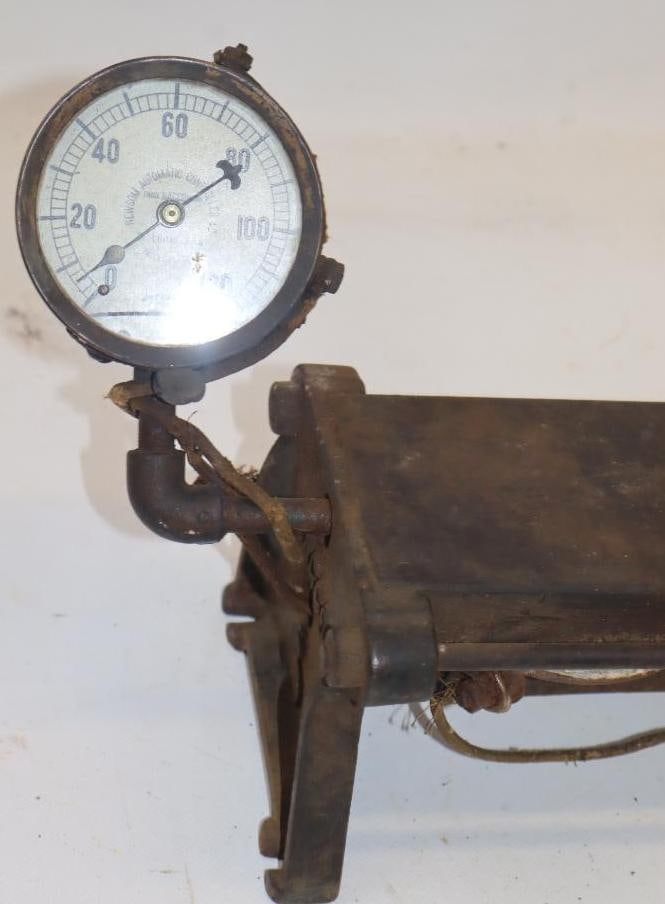 Early Automobile Steam Pressure Tester Machine - 2