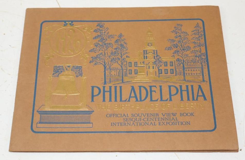 1926 150th Anniversary of American Independence International Exposition Souvenir Book From (1 of 6)
