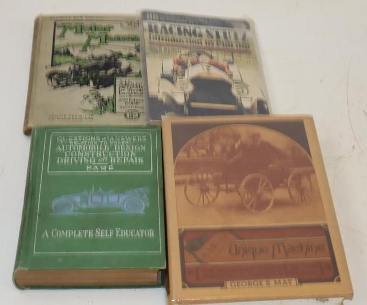 Group of 4 Early Automobile History and Repair Books (1 of 5)