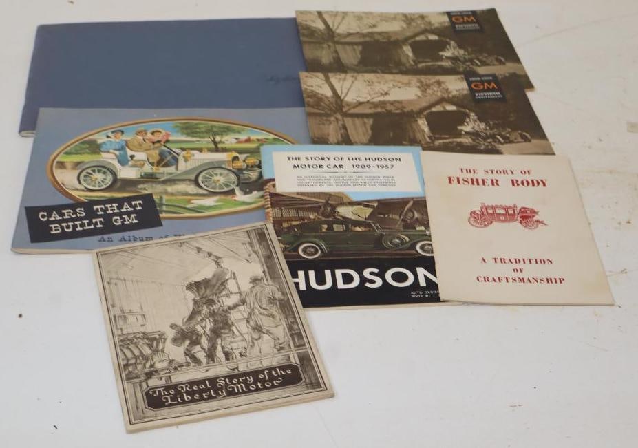 Group of 7 Different Automobile History Books (1 of 7)