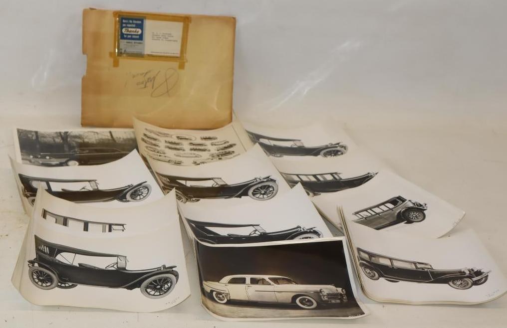 Group of 25 Black and White Dodge Brothers Pictures In Chrysler Shipping Envelope (1 of 10)