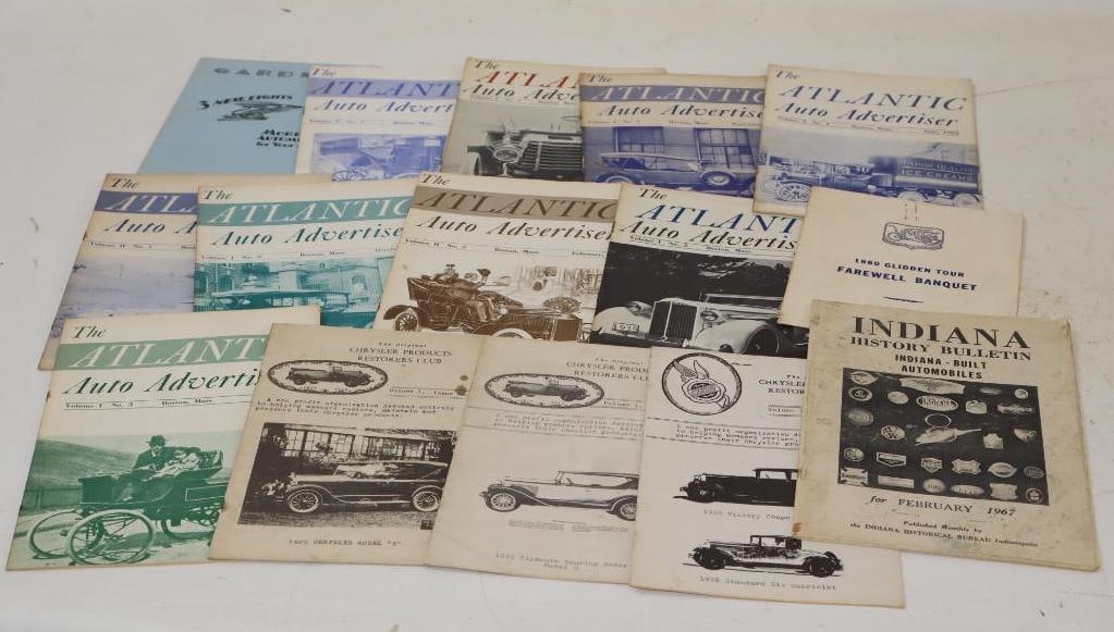 Group of 15 1960s The Atlantic Auto Advertiser Magazine (1 of 8)