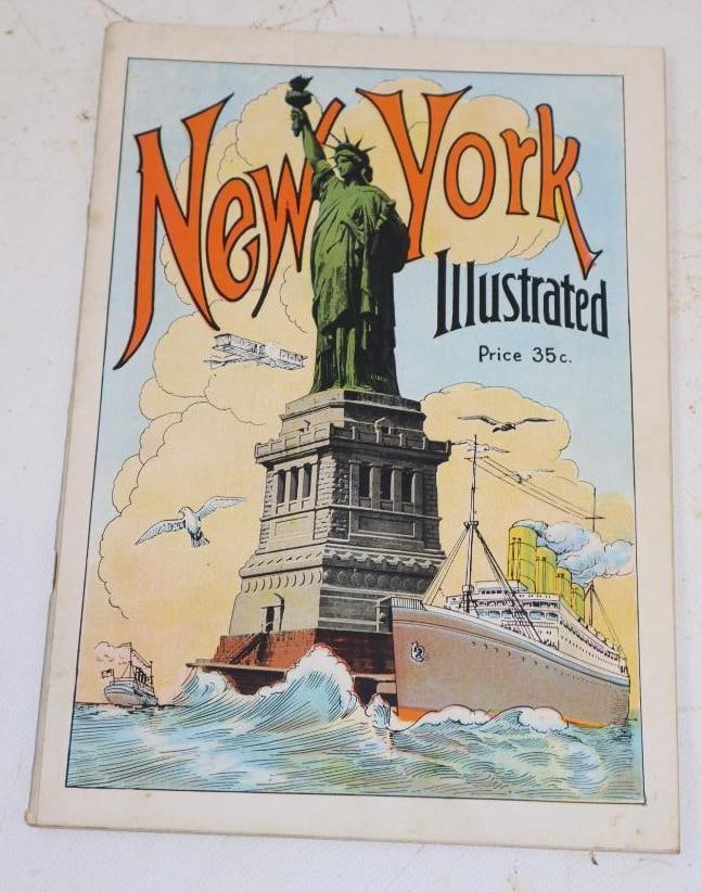 1920s New York Illustrated Tour Book: 7x10