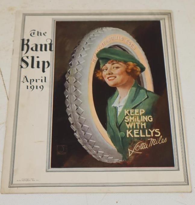 1919 Kelly-Springfield Tire Magazine: 8x11