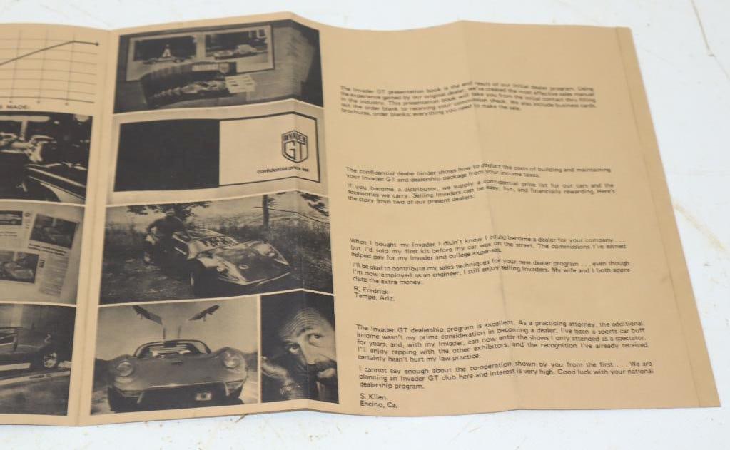 Invader GT Dealership Pamphlet - 2