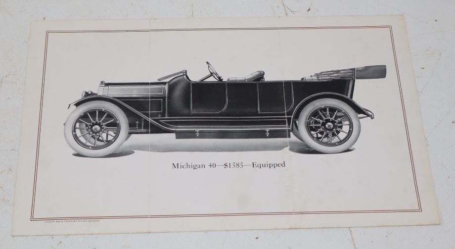 Mighty Michigan Painting Brochure: 10x6
