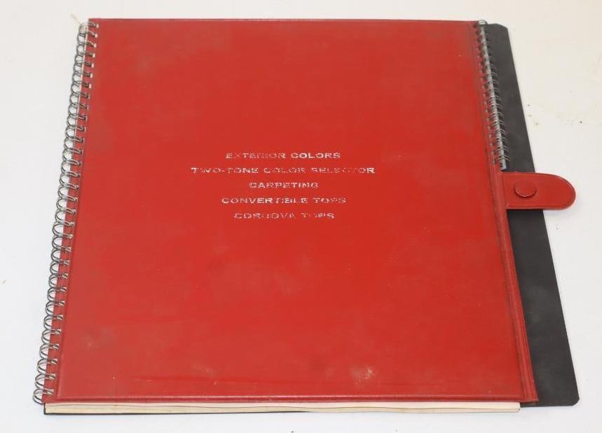 Mayfair Maize Exterior Colors And Convertible Top Sample Book (1 of 4)
