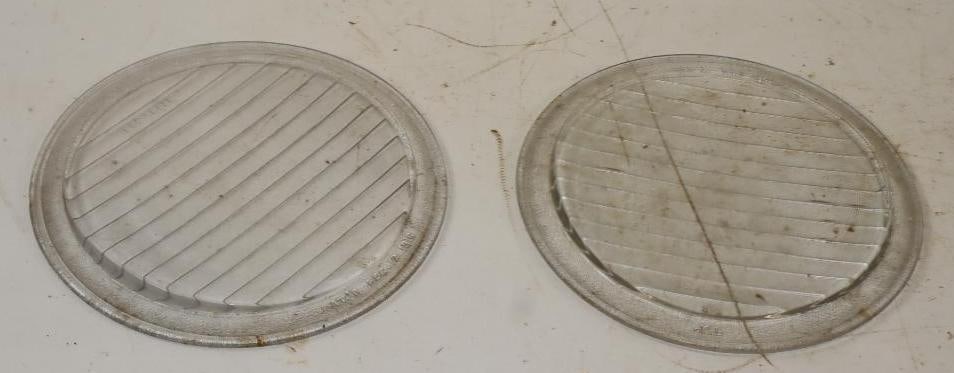Group of 2 1916 Legalite 8.5 Glass Headlight Lenses (1 of 4)