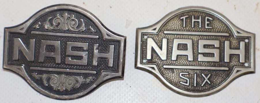 Group of 2 1921-1924 Nash Six Radiator Emblem (1 of 2)