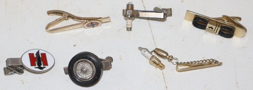 Group of 6 Automotive Related Tie Tacks (1 of 5)