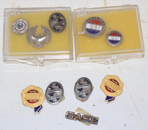 Group of 10 Miniature Emblem Reproductions: Largest is 1x.75