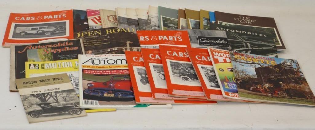 Group of 33 The Classic and Other Antique Automobile Magazines (1 of 9)