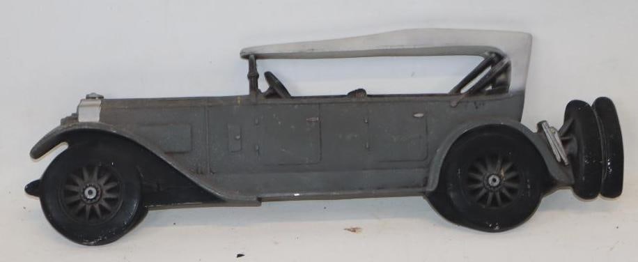 1930s Sedan Cast Metal Automobile Wall Art By Whitehall !973: 19.5x7
